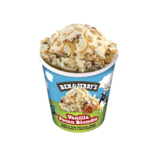 بوظة Vanilla Pecan Blondie Glass Ben  0,465l