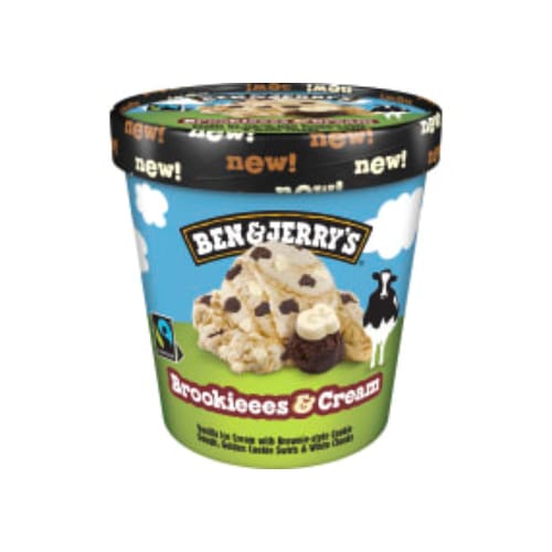 بوظة Brookies Cream Glass Ben & Jerry's 465ml