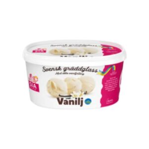 بوظة Vanilj Gräddglass Sia Glass 1,5l