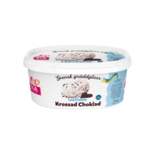 بوظة Choklad Krossad Laktosfri Glass Sia Glass 0,75l
