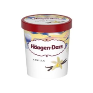 بوظة Vanilla Glass Häagen-dazs 0,46l