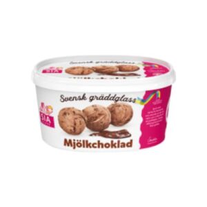 بوظة Mjölkchoklad Gräddglass Sia Glass 1,5l