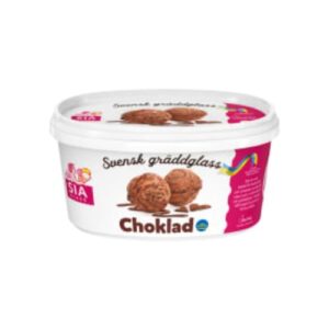 بوظةChoklad Gräddglass Sia Glass 0,5l