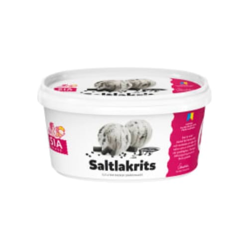 بوظة Saltlakrits Gräddglass Sia Glass 0,5l