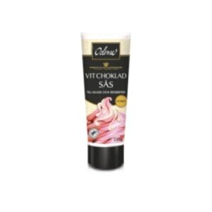 مكملات البوظة Vit Chokladsås Odense 250g