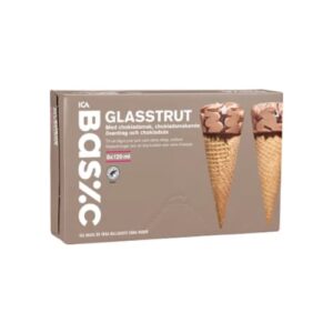بوظة Glasstrut Choklad 8-p  Basic