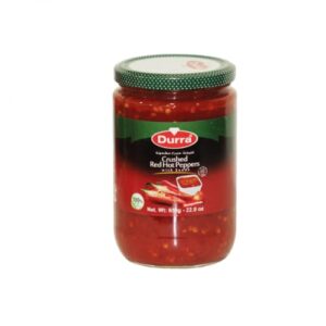 فليفلة  Durra, Krossad Röd Chili Peppar, 650g