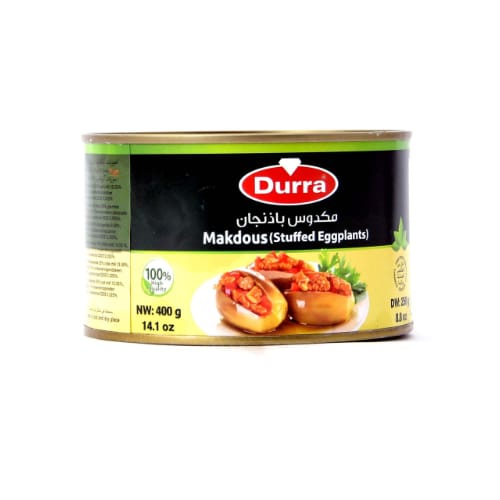 مكدوس Durra, Fylld Inlagd aubergine (Makdous) 400g