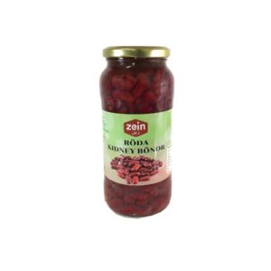 فاصولياء Zein, Röda Kidneybönor i Glas, 540g