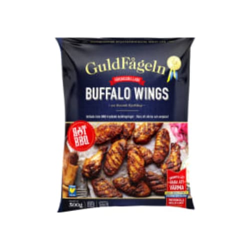 Buffalo Wings Grillade Frysta Guldfågeln 500g
