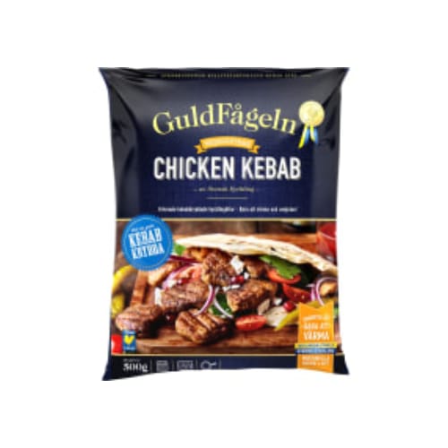 Chicken Kebab Fryst Guldfågeln 500