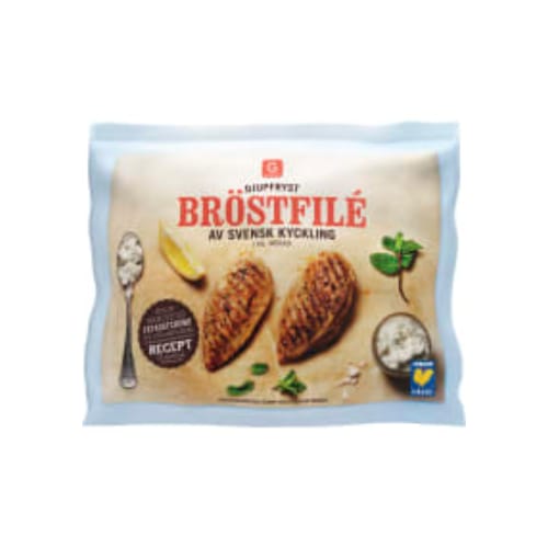 Kyckling Filé Svensk Fryst Garant 1kg