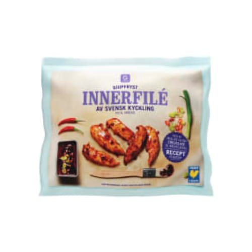 Innerfilé av Svensk Kyckling Fryst Garant 700g