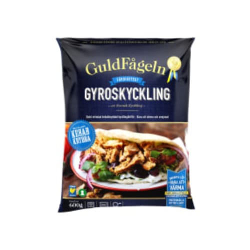 Kycklinggyros Fryst Guldfågeln 600g
