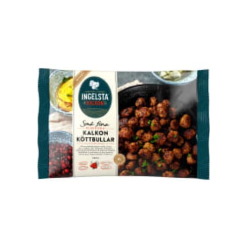 Köttbullar Kalkon Små Frysta Ingelstakalkon 400g