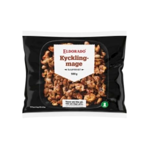 Kycklingmage Fryst Eldorado 500g