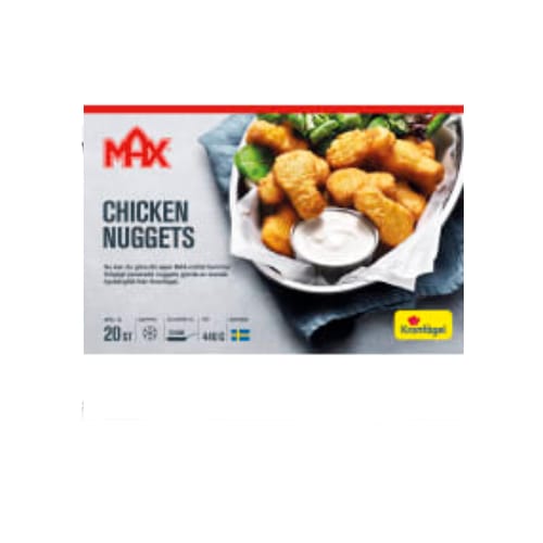Nuggets Kyckling Frysta Kronfågel 440g