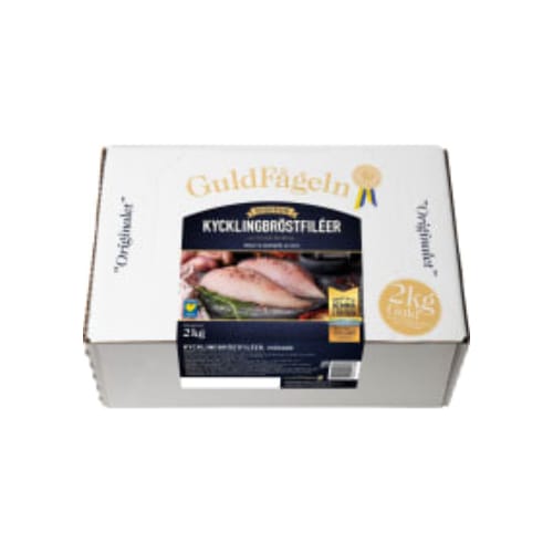 Kyckling Bröstfilé Fryst Guldfågeln 2kg
