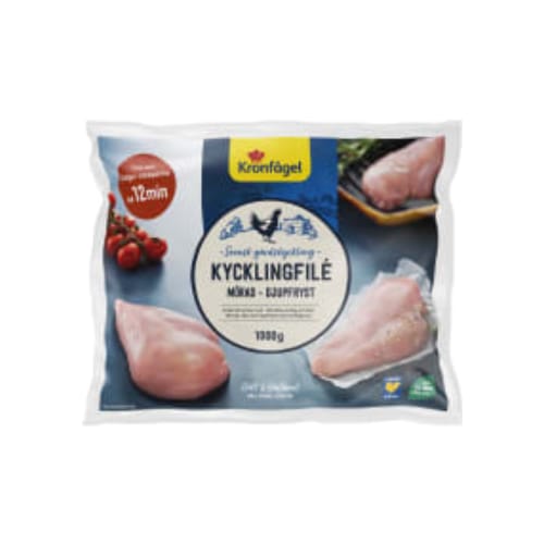 Kycklingfilé Fryst Kronfågel 1kg