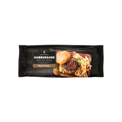 Hamburgare 8x90g Frysta/ 8x90g Prime Patrol 720g