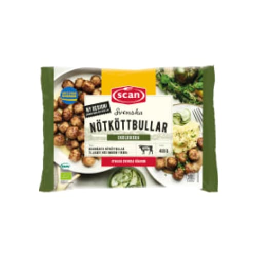 Nötköttbulle Eko Fryst Scan 400g
