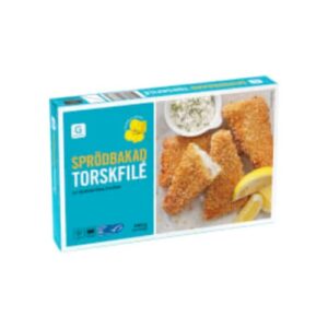 Torskfilé Sprödbakad Garant 360g