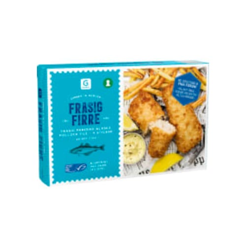 Frasig Firre Panerad Alaska Frysta/4 Port Garant 480g