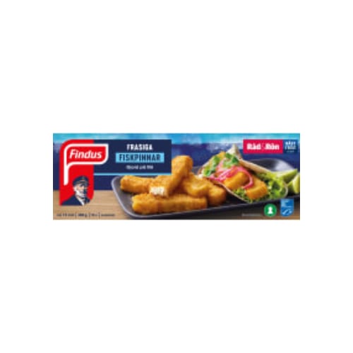 Fiskpinnar Frasiga Frysta/15-pack Findus 450g