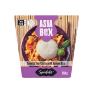 Sweet/sour Chicken Jasmin Rice Fryst/1 Port Spicefield 350g
