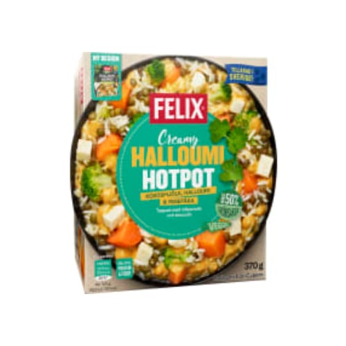 Halloumi Hotp Fryst Fryst/1 Port Felix 370g