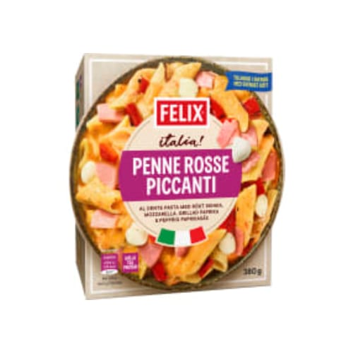 Penne Rosse Piccanti Fryst/1 Port Felix 380g