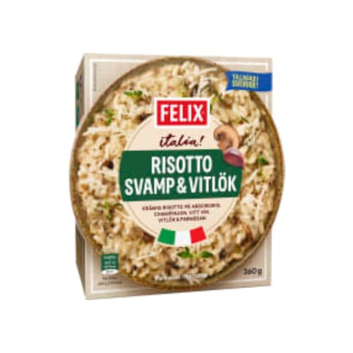 Risotto Svamp Vitlök Felix 360g