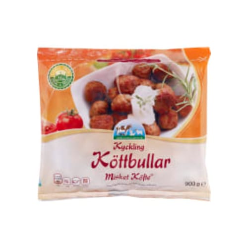 Kyckling Köttbullar Frysta Qibbla Halal 900g