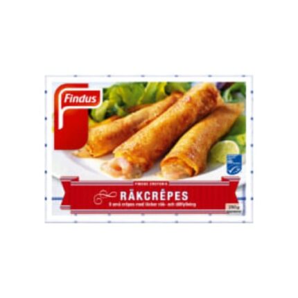 Räkcrêpes Frysta Findus 250g