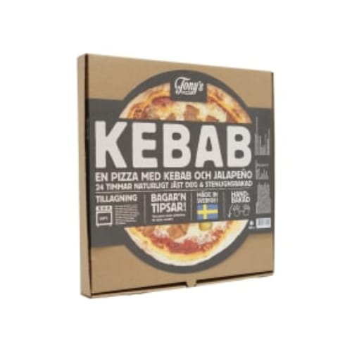 Kebab Pizza Fryst Tony's Pizza 500g