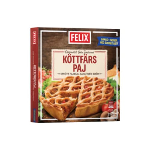 Köttfärspaj Fryst/1 Port Felix 215g