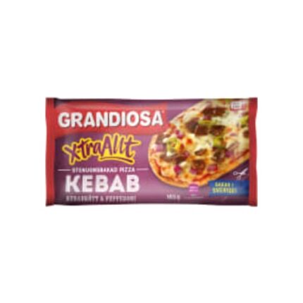 Kebab X-tra Allt Pizza Fryst Grandiosa 165g