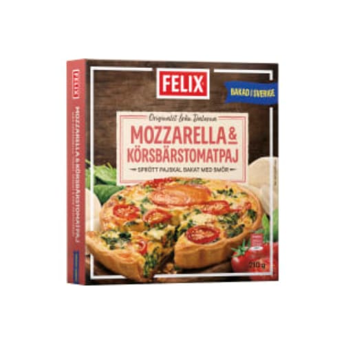 Mozzarella Körsbärtomat Paj Fryst/1 Port Felix 210g