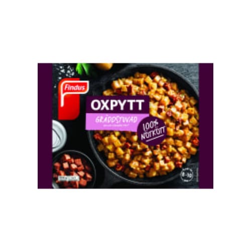 Oxpytt Gräddstuvad Fryst Findus 1kg