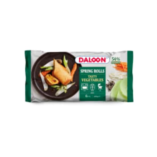 Vårrullar Grönsaker Frysta/ 6-pack Daloon 600g