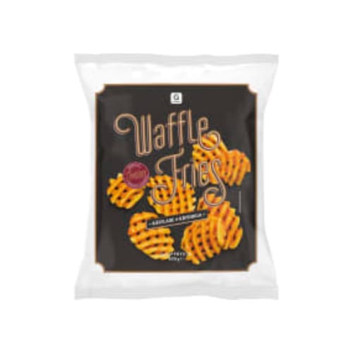 Waffle Fries Räfflade Fryst Garant 600g