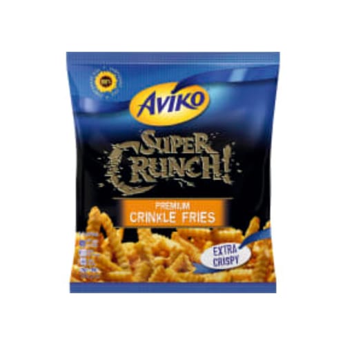 Crinkle Fries Super Crunch Fryst Aviko 750g