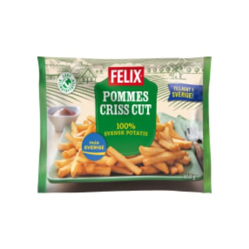 Pommes Criss Cut Frysta Felix 850g