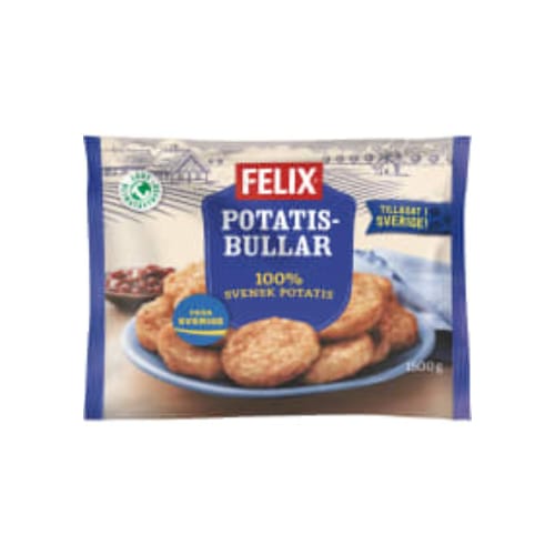 Potatisbullar Frysta Felix 1,5kg
