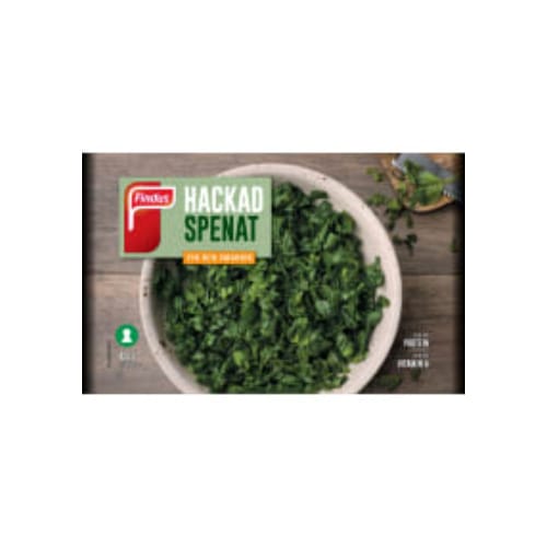 Hackad Spenat Fryst Findus 450g