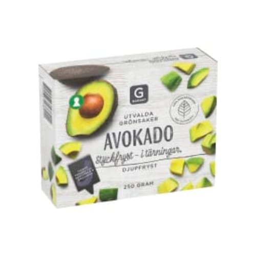 Avokado Tärningar Fryst Garant 250g