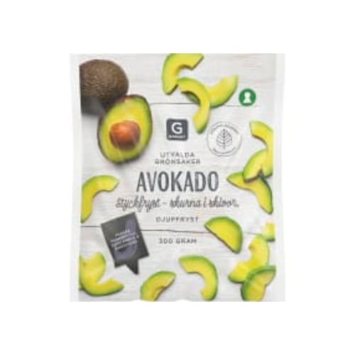 Avokado Skivor Fryst Garant 300g