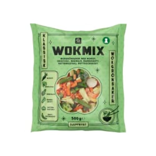 Klassisk Wokmix Fryst Garant 500g
