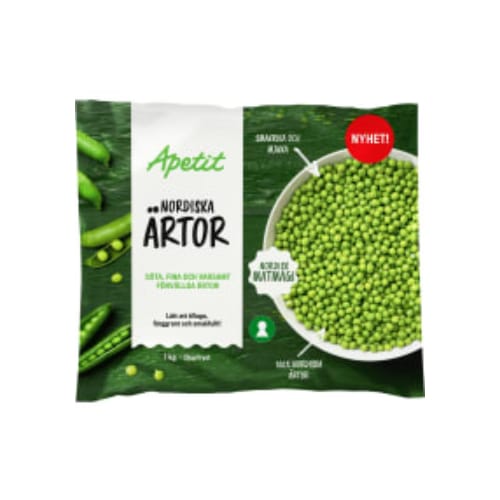 Nordiska Ärtor Apetit 1kg