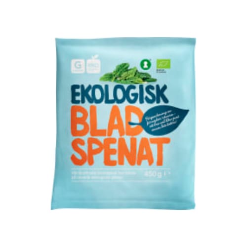 Bladspenat Ekologisk Fryst Garant Eko 450g
